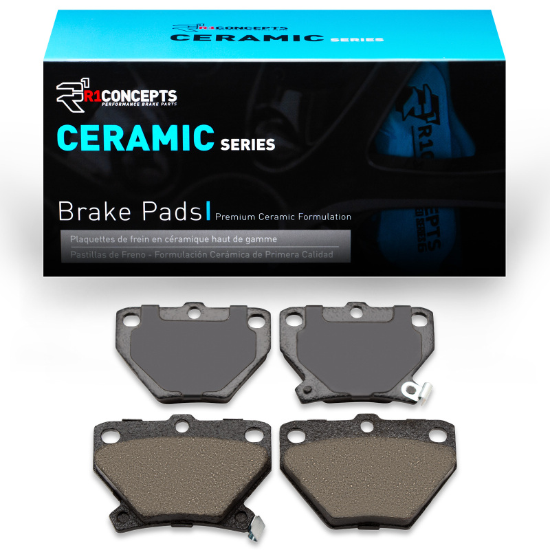Pontiac Vibe Brake Pads - Rear - R1 Concepts - R1 Ceramic - `00-`08